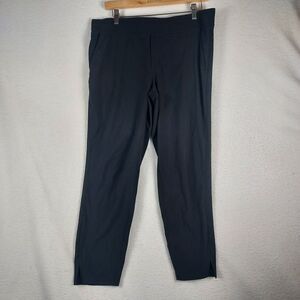 Athleta Brooklyn Ankle Pant Women’s 8P Black Stretch Travel Work Pants Petite